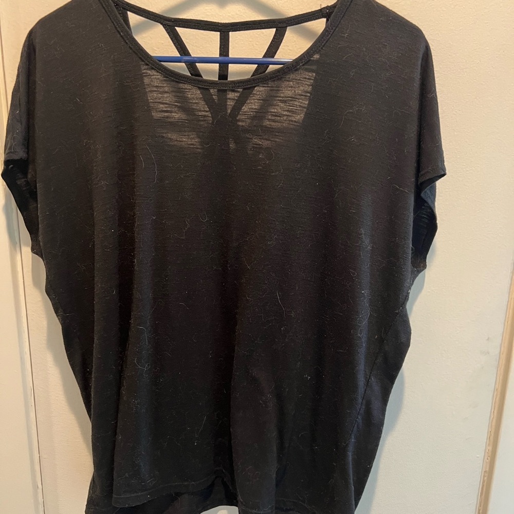 Giam casual black T-shirt